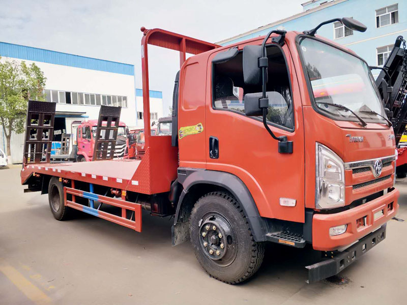 三環(huán)單橋平板車