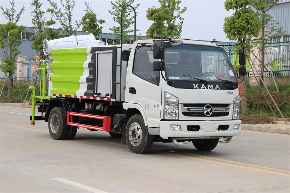 5噸多功能抑塵車-凱馬藍(lán)牌國六5立方多功能抑塵車廠家價格