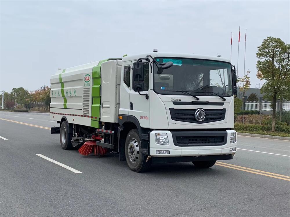 16方洗掃車-東風(fēng)T5新能源純電動16噸洗掃車