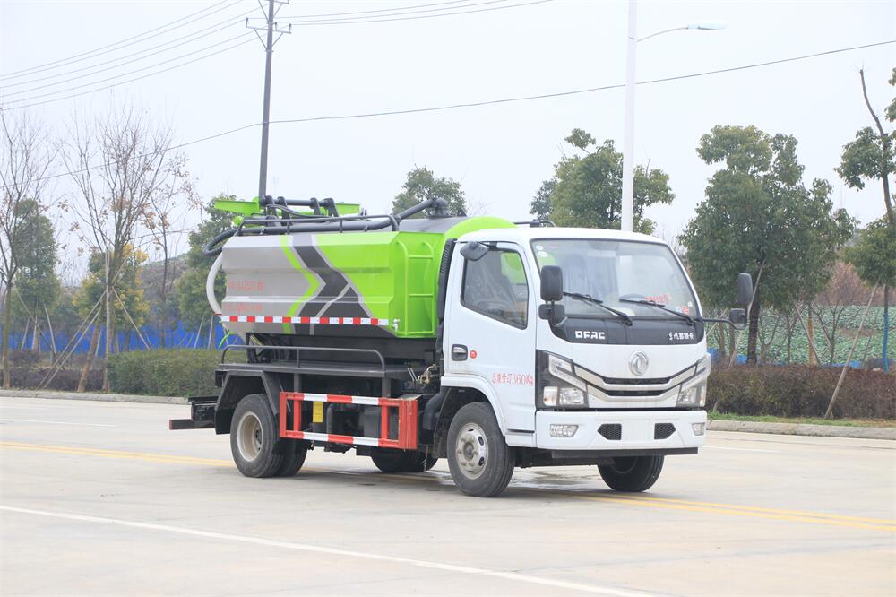 6方清洗吸污車-程力東風多利卡6方清洗吸污兩用車廠家價格