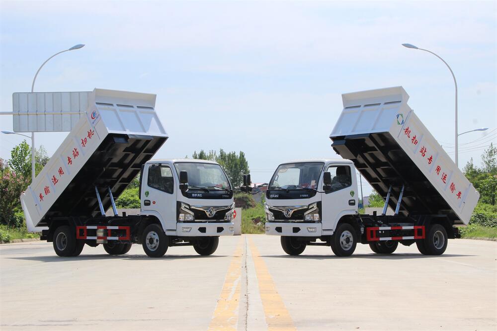 小型自卸式垃圾車-東風(fēng)福瑞卡國(guó)六小型自卸式垃圾車廠家