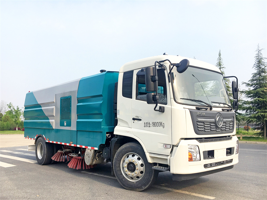 12噸掃路車-東風(fēng)天錦大型國六12立方掃路車廠家價格