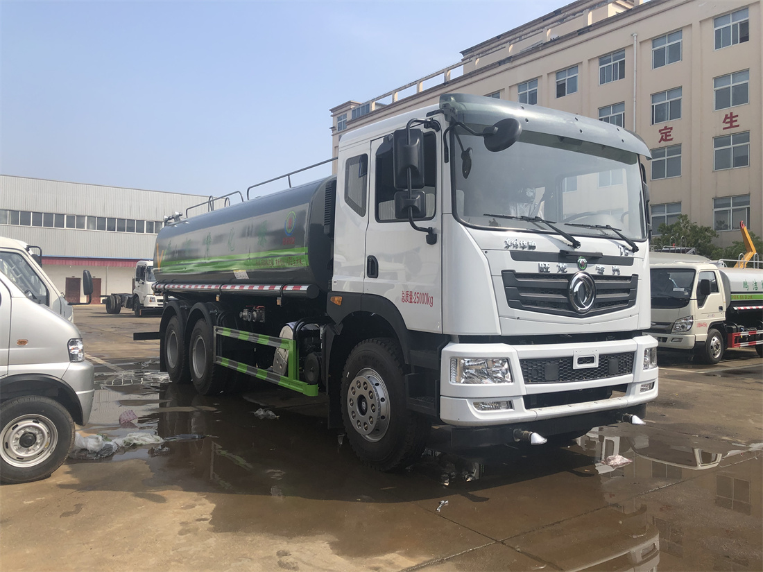 20噸灑水車-東風(fēng)T5后雙橋國六20方灑水車廠家價格