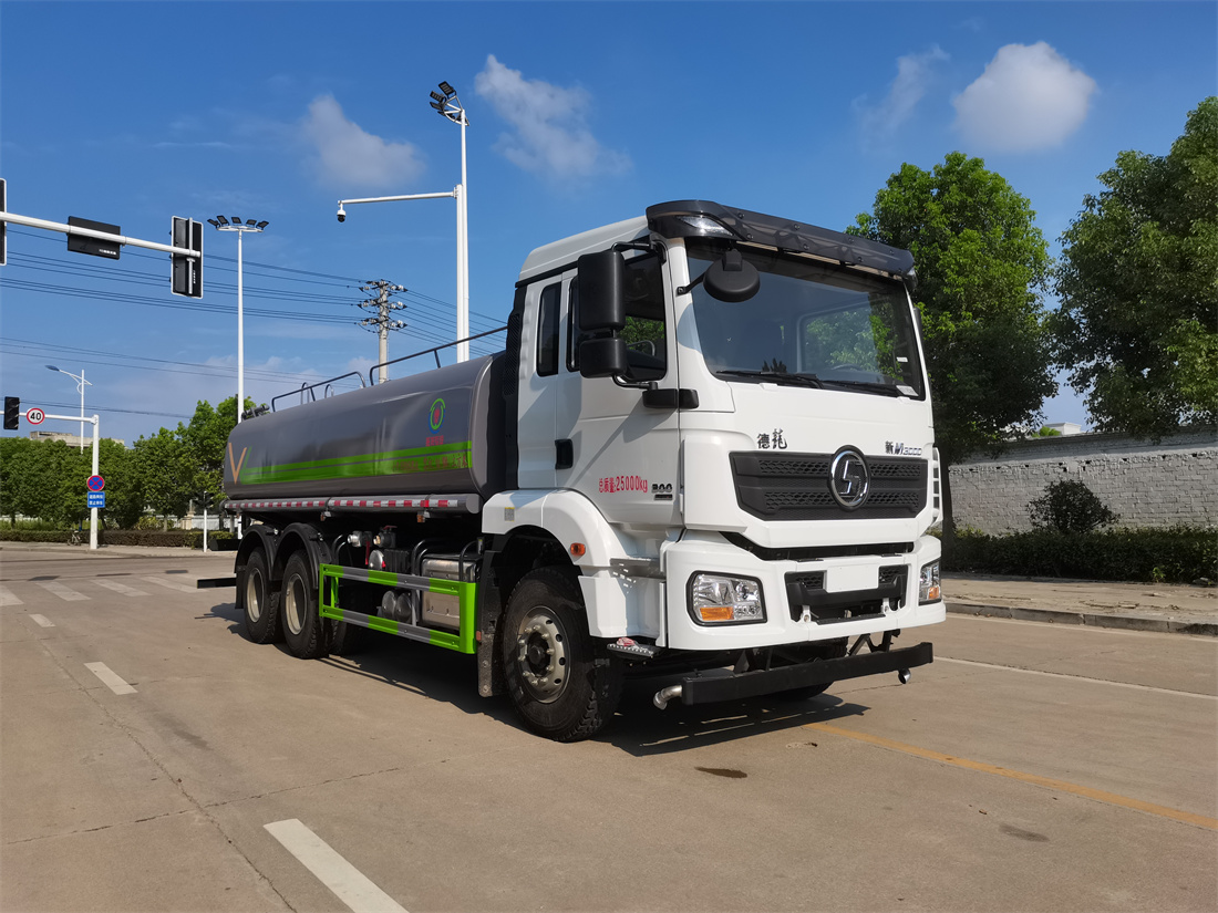 22噸灑水車-陜汽德龍M3000后八輪22立方霧炮噴霧車廠家價格