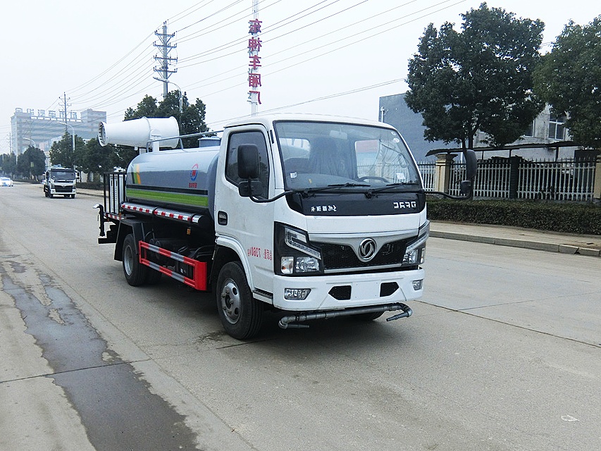 5噸霧炮車-東風(fēng)福瑞卡國(guó)六5立方霧炮噴霧車廠家價(jià)格