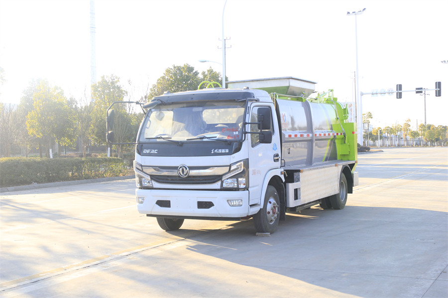 8方東風多利卡新能源純電動 餐廚垃圾車 凱力