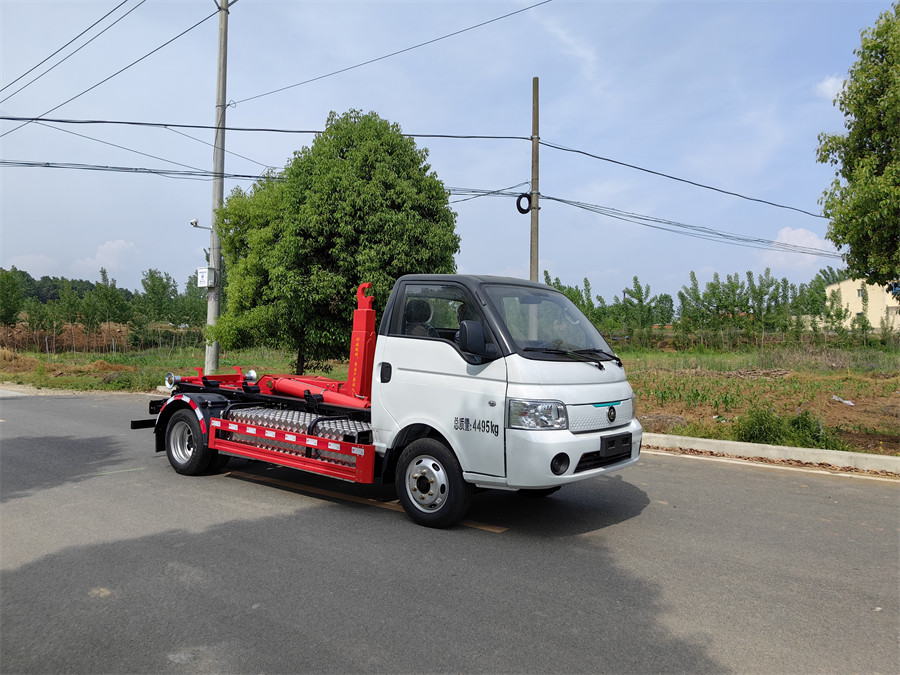 3方4.5噸 新能源純電動勾臂垃圾車  壹為