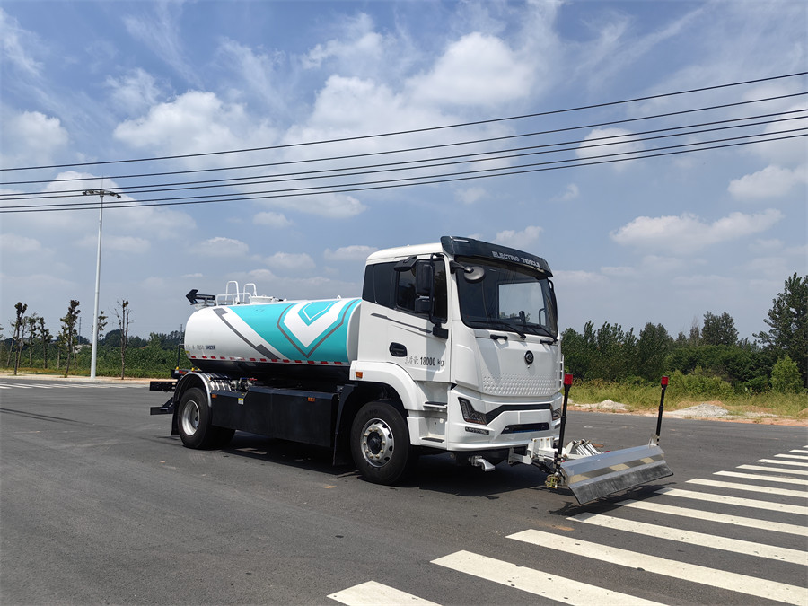 10方18噸 新能源純電動道路清洗車  壹為